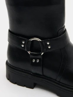 Entdecke Alles|Schuhe></noscript>MOHITO Ankle Boots mit Schnallen Schwarz