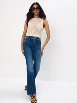 Jeans>MOHITO Ausgestellte Jeans Blau