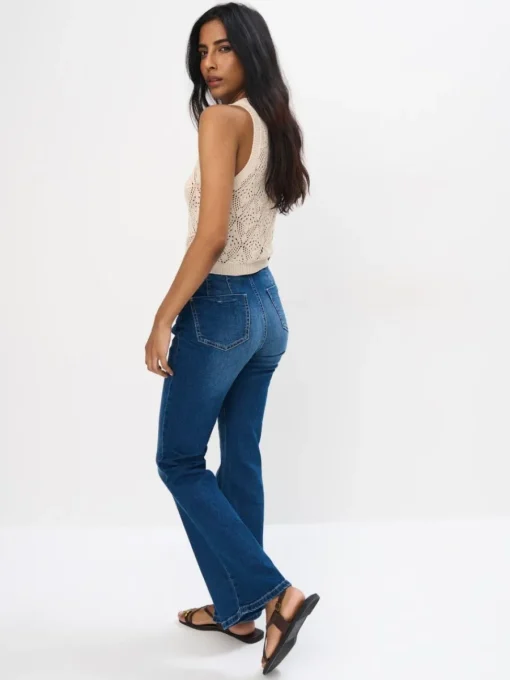 Jeans>MOHITO Ausgestellte Jeans Blau