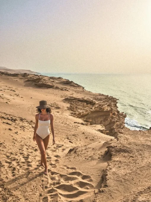 Beachwear Kollektion|Bademode>MOHITO Badeanzug Weiu00df
