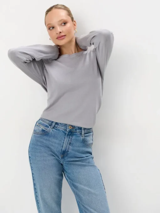 Pullover>MOHITO Basic-Pullover Grau