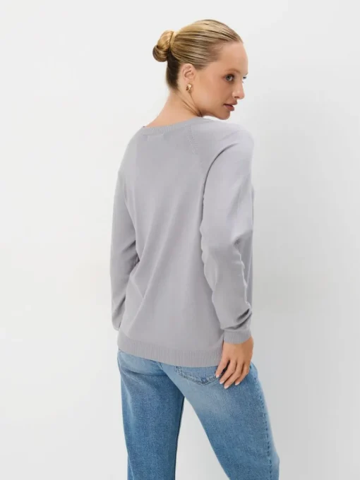 Pullover>MOHITO Basic-Pullover Grau