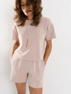 Am Häufigsten Ausgewählt|Sets>MOHITO Basic-Shorts Beige