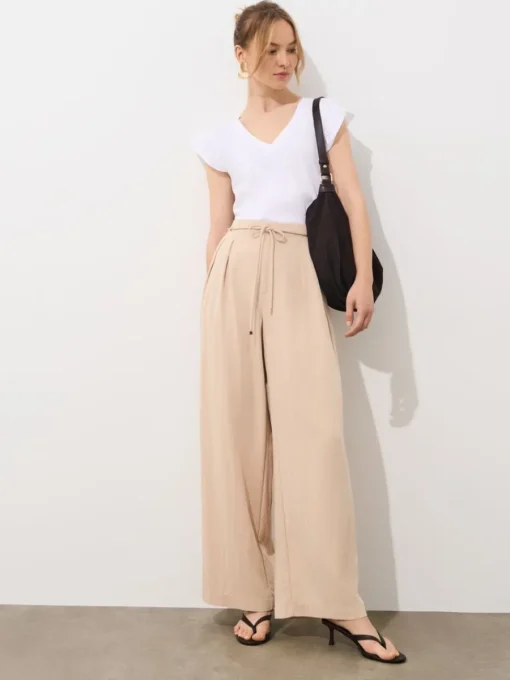 T-shirts, Tops>MOHITO Baumwollbluse mit Rüschen Weiu00df