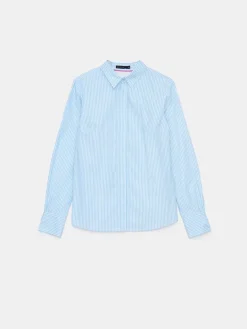 Blusen, Hemden></noscript>MOHITO Baumwollhemd Blau
