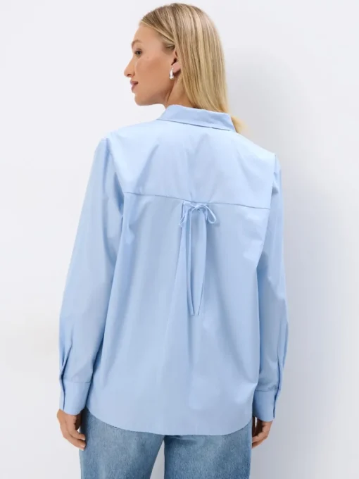 Blusen, Hemden>MOHITO Baumwollhemd Blau