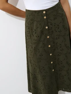 Röcke></noscript>MOHITO Baumwollrock Khaki