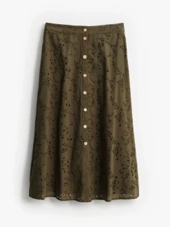 Röcke></noscript>MOHITO Baumwollrock Khaki