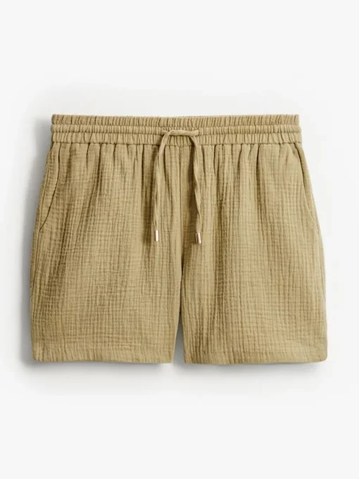 Shorts>MOHITO Baumwollshorts Olivgrün