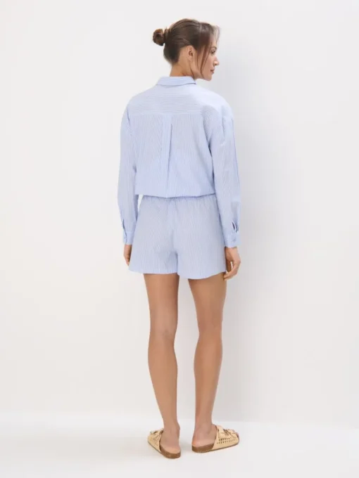 Shorts>MOHITO Baumwollshorts Blau