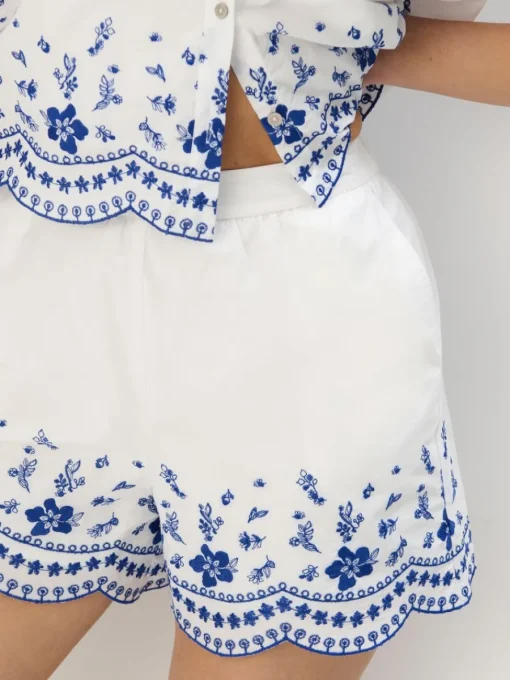 Sets|Shorts>MOHITO Baumwollshorts Weiu00df