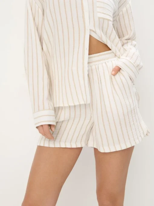 Sets|Shorts>MOHITO Baumwollshorts Weiu00df