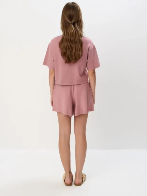 Sets|Shorts>MOHITO Baumwollshorts Hellviolett