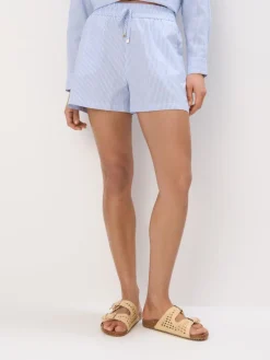 Sets|Shorts>MOHITO Baumwollshorts Blau