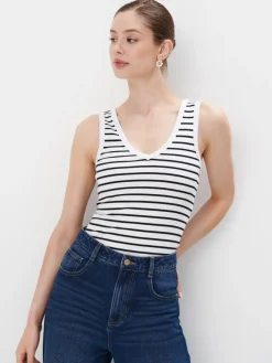 T-shirts, Tops>MOHITO Baumwolltop Schwarz