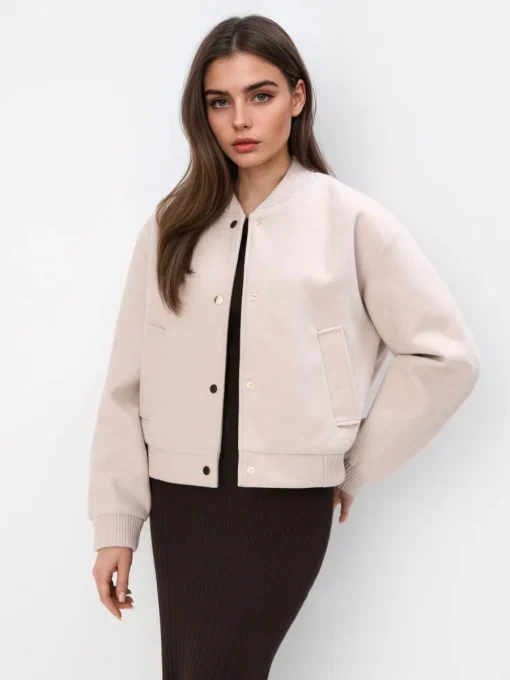 Jacken, Mäntel>MOHITO Bomberjacke Beige