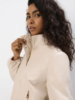 Jacken, Mäntel></noscript>MOHITO Übergangsjacke Beige