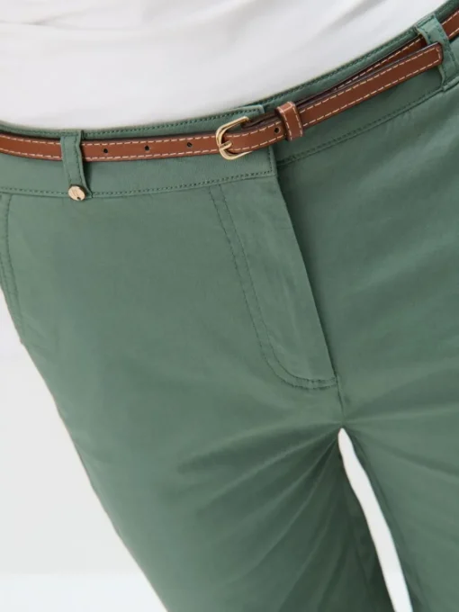 Shorts>MOHITO Bermuda-Shorts Grün