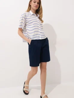 Shorts>MOHITO Bermuda-Shorts Navy