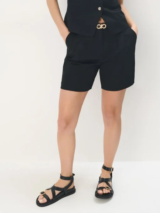 Sets|Shorts>MOHITO Bermuda-Shorts Schwarz