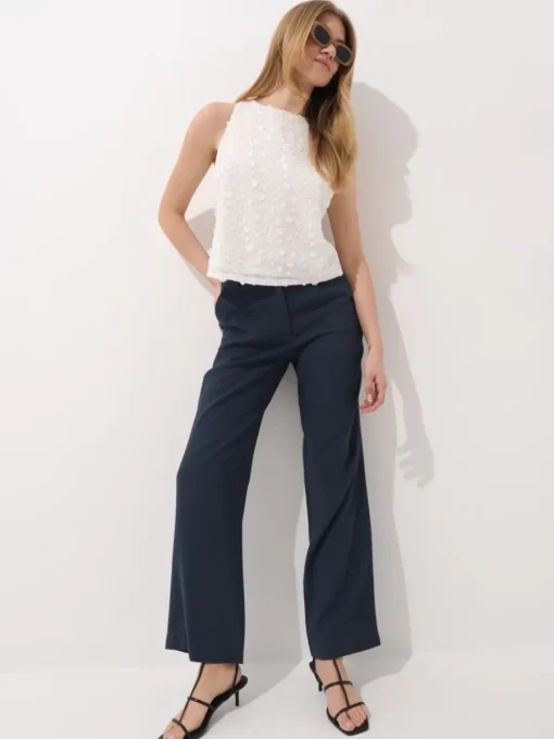 Blusen, Hemden>MOHITO Bestickte Bluse Weiu00df