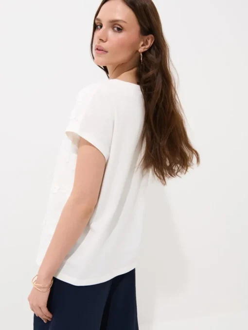 Blusen, Hemden>MOHITO Bestickte Bluse Weiu00df