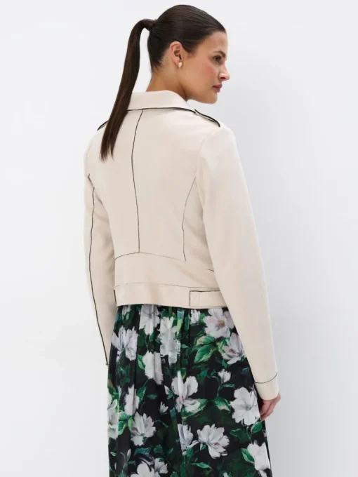 Jacken, Mäntel>MOHITO Biker-Jacke Beige
