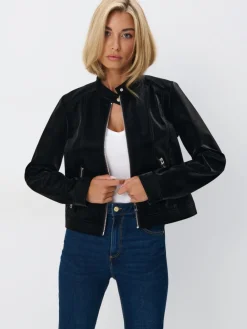 Jacken, Mäntel>MOHITO Bikerjacke Schwarz