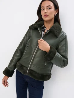 Jacken, Mäntel>MOHITO Bikerjacke Khaki