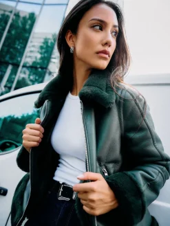Jacken, Mäntel></noscript>MOHITO Bikerjacke Khaki