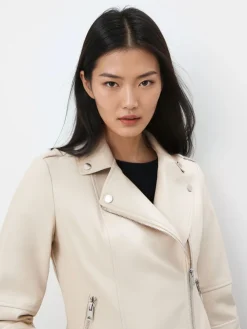 Jacken, Mäntel></noscript>MOHITO Bikerjacke Nude
