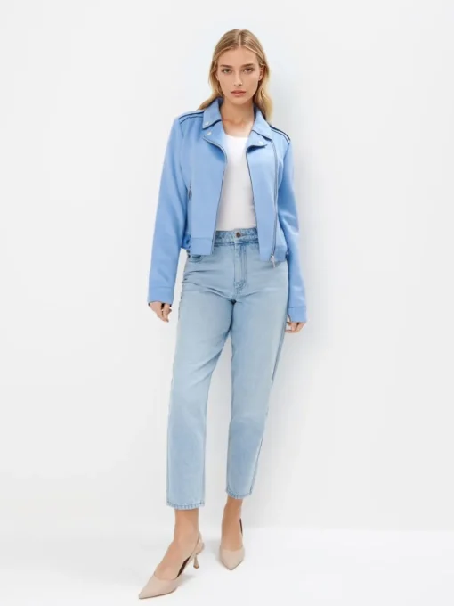 Jacken, Mäntel>MOHITO Bikerjacke Blau