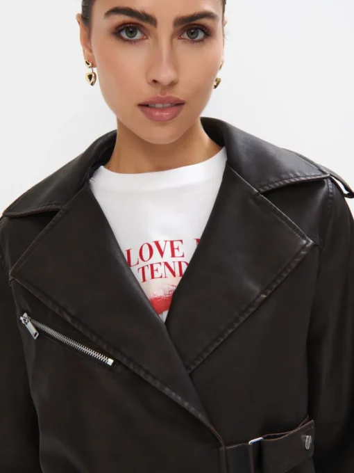 Jacken, Mäntel>MOHITO Bikerjacke Braun