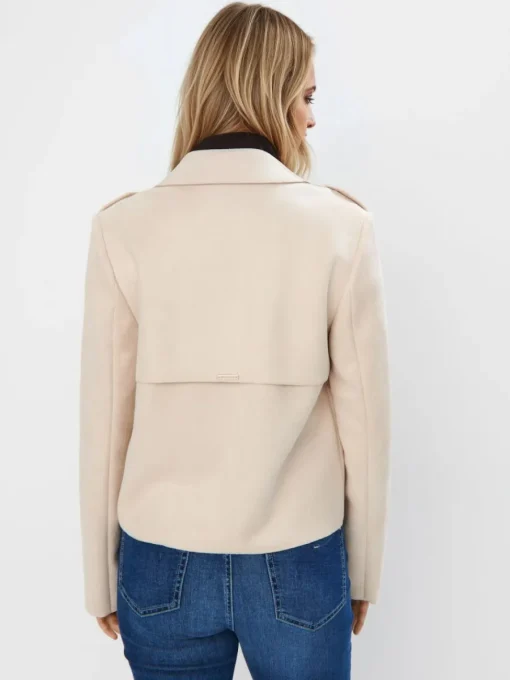 Jacken, Mäntel>MOHITO Bikerjacke in Creme Beige