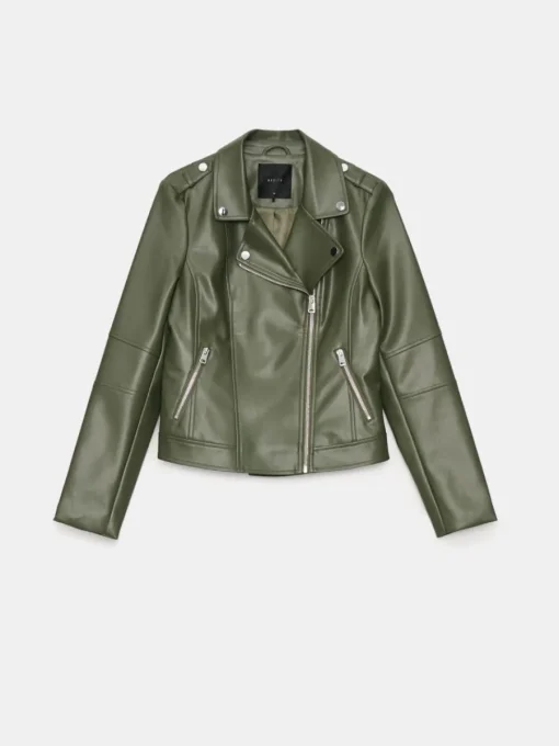 Jacken, Mäntel>MOHITO Bikerjacke in Grün