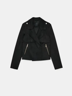 Jacken, Mäntel>MOHITO Bikerjacke in Schwarz