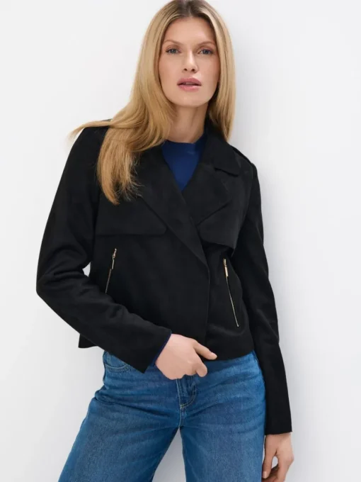 Jacken, Mäntel>MOHITO Bikerjacke in Schwarz
