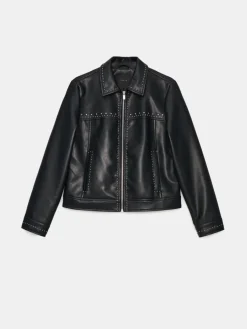Jacken, Mäntel></noscript>MOHITO Bikerjacke mit Zierelementen Schwarz