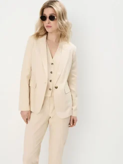Jacken, Mäntel|Premium Selection></noscript>MOHITO Blazer Beige