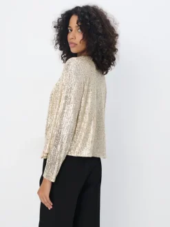Blazer></noscript>MOHITO Blazer mit Pailletten Gold