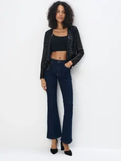 Blazer>MOHITO Blazer mit Pailletten Schwarz