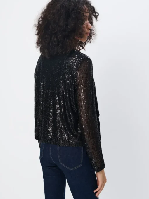 Blazer>MOHITO Blazer mit Pailletten Schwarz