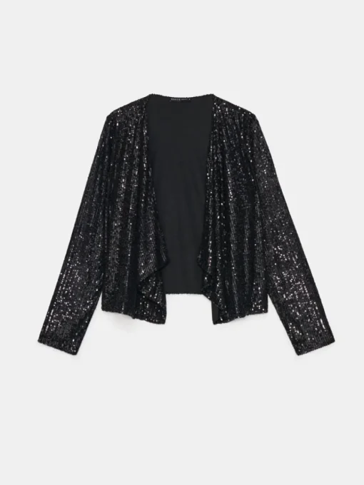 Blazer>MOHITO Blazer mit Pailletten Schwarz