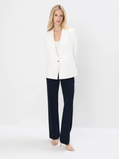 Blazer>MOHITO Blazer mit 3/4-Ärmeln Creme