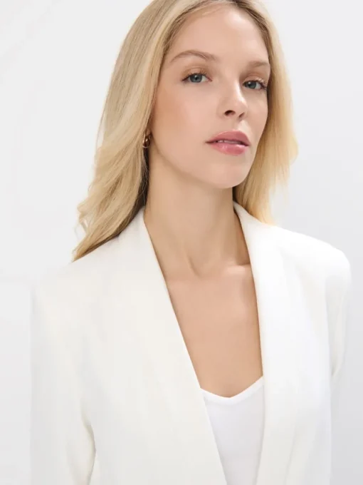 Blazer>MOHITO Blazer mit 3/4-Ärmeln Creme