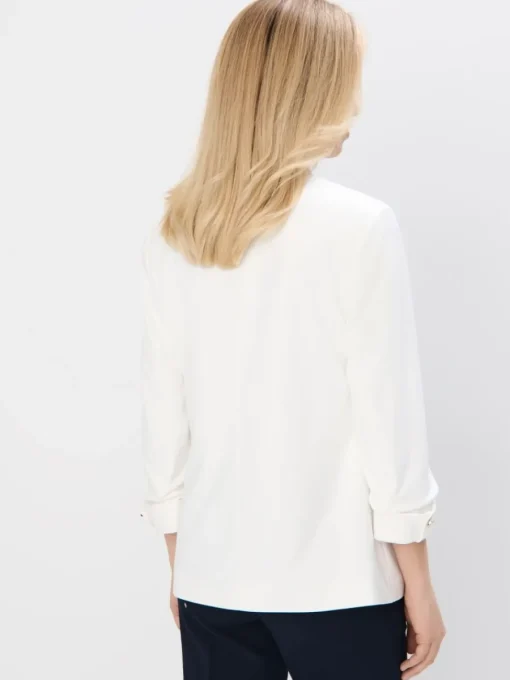 Blazer>MOHITO Blazer mit 3/4-Ärmeln Creme