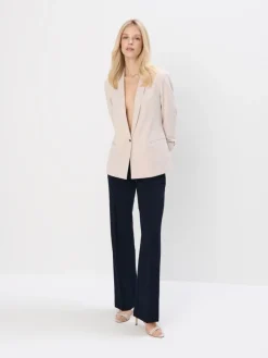 Blazer>MOHITO Blazer mit 3/4-Ärmeln Beige