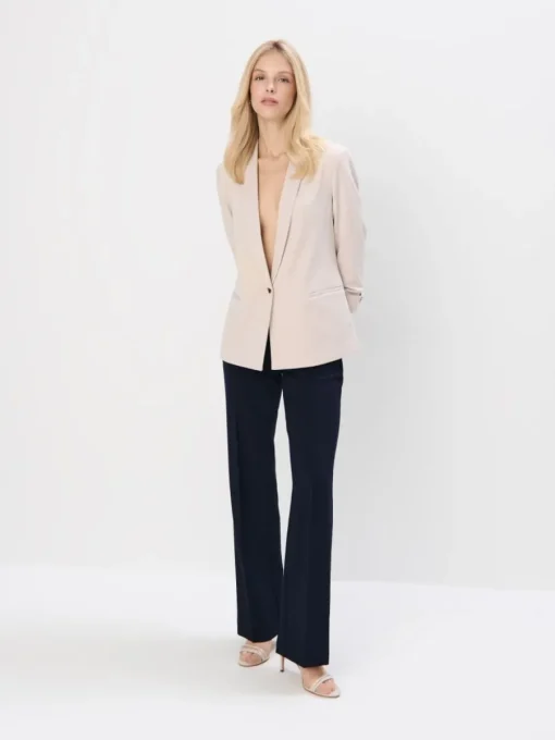 Blazer>MOHITO Blazer mit 3/4-Ärmeln Beige