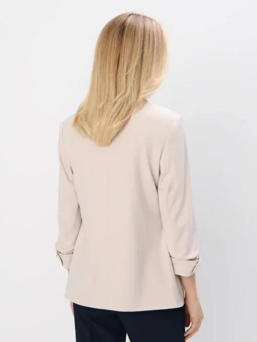 Blazer>MOHITO Blazer mit 3/4-Ärmeln Beige
