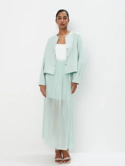 Blazer>MOHITO Blazer mit Zierknöpfen Mintgrün